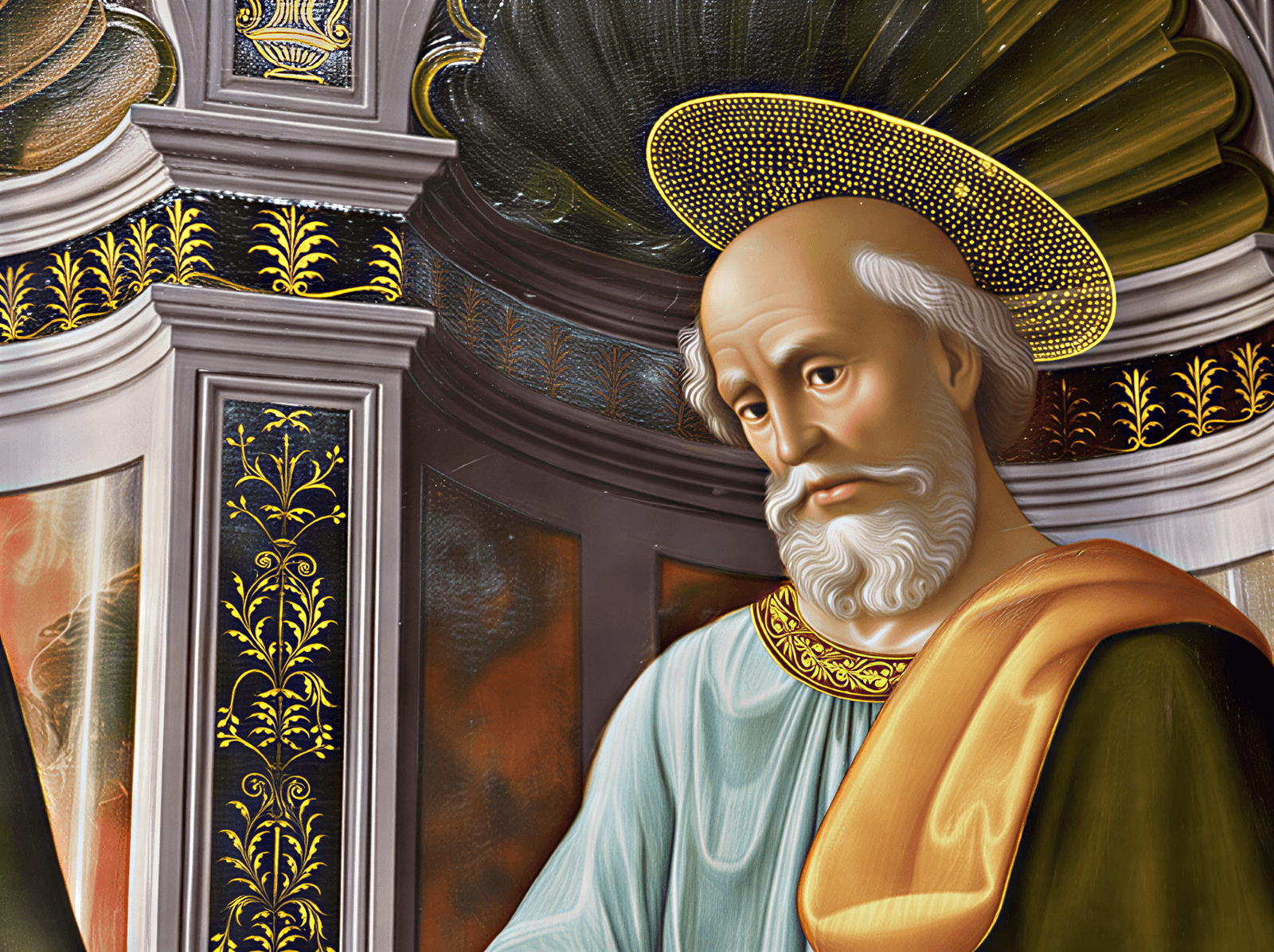 Portrait d'un Saint Éclairé