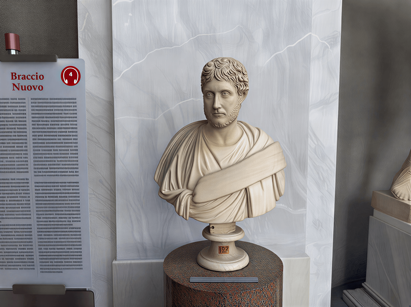 Buste Antique Éloquent